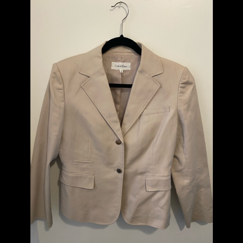 Calvin Klein blazer -Tan